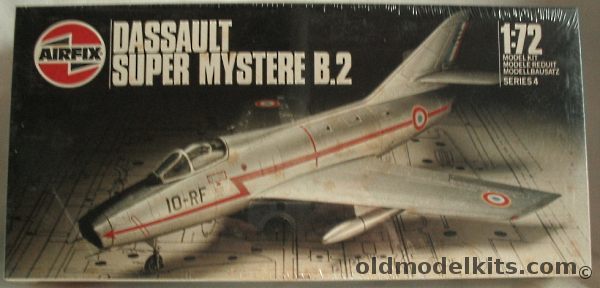 Airfix 1/72 Super Mystere French or Israeli Air Forces, 04031 plastic model kit